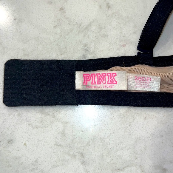 PINK Victoria’s Secret push up leopard print bra-size 36DD - Picture 3 of 6